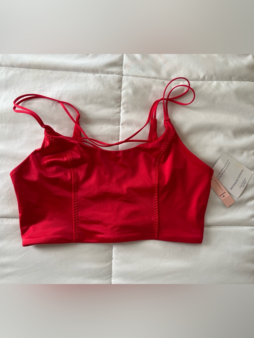 Victoria's Secret Red Strappy Top